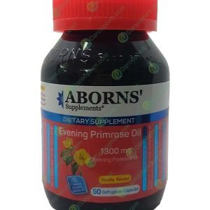 Aborns Evening Primrose Oil 1300 mg 50 caps