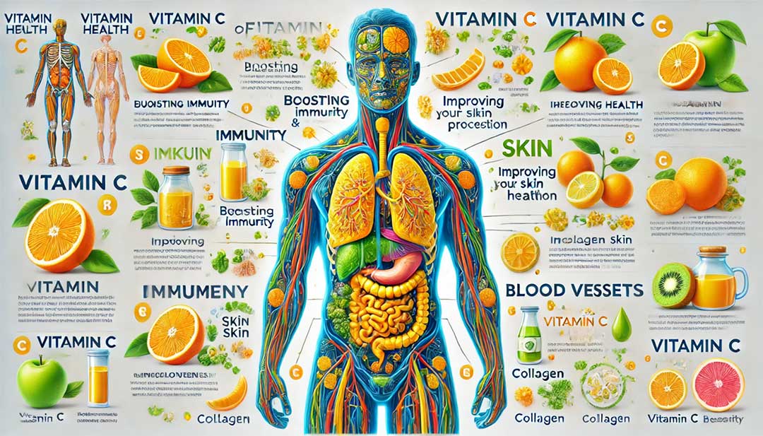 ویتامین سی در بدن انسان