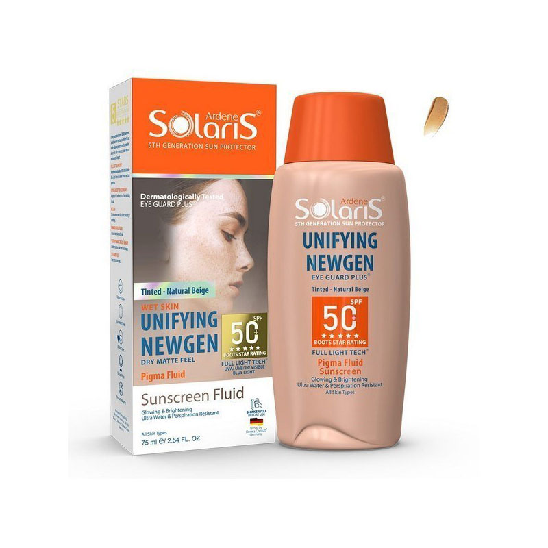 unifying-newgen-arden ضد آفتاب ضد لک رنگی یونی فایینگ نیوژن ( بژ طبیعی ) +SPF50 آردن